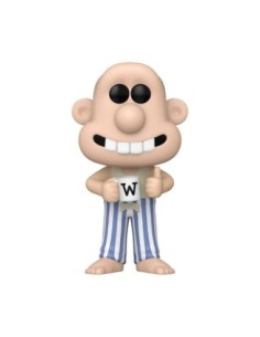 Wallace & Gromit POP! Animation Vinyl Figure Wallace In Pajamas 9 cm