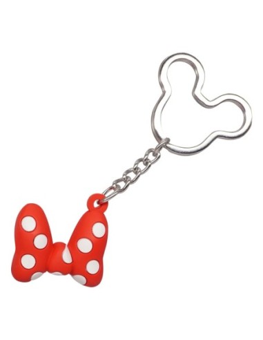 Disney Ball Keychain Minnie Bow