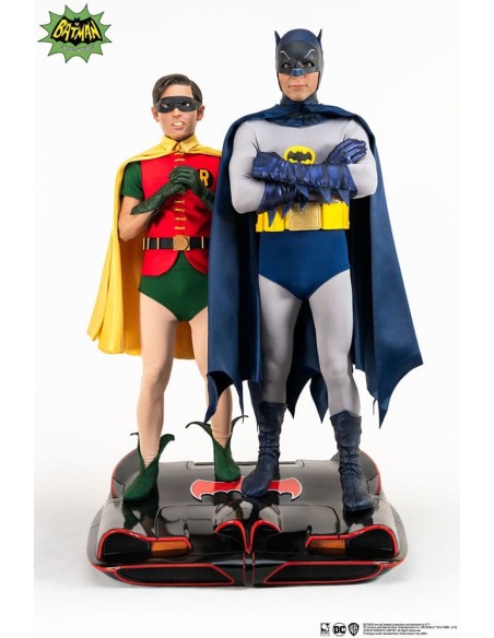 DC Comics Diorama Statue 1/4 Batman & Robin 1966 52 cm