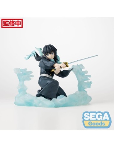 Demon Slayer: Kimetsu no Yaiba Xross Link Anime PVC Statue Muichiro Tokito Hashira Training Arc 11 cm  SEGA