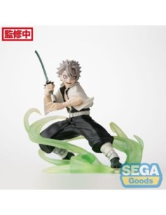 Demon Slayer: Kimetsu no Yaiba Xross Link Anime PVC Statue Sanemi Shinazugawa Hashira Training Arc 12 cm  SEGA