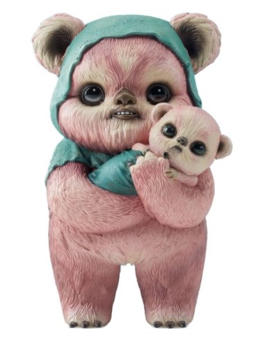 Star Wars Designer Statue Ewok by Mab Graves Pink Variant 18 cm