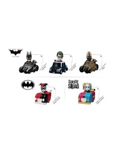 DC Comics Zoom Hero Pullback Vehicles with Figures Batman Assortment (12)