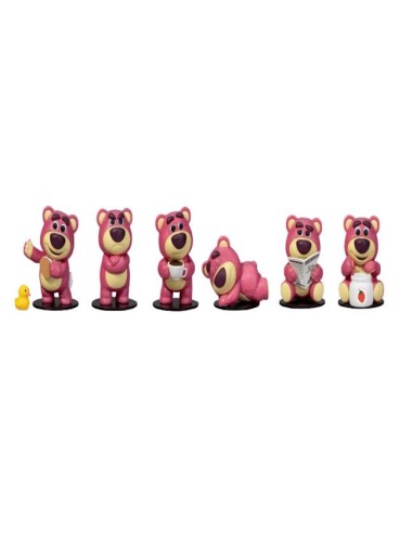 Toy Story Hero Box Teddy Bear Series Mini Figures Lots-o'-Huggin' Bear 8 cm Display (6)