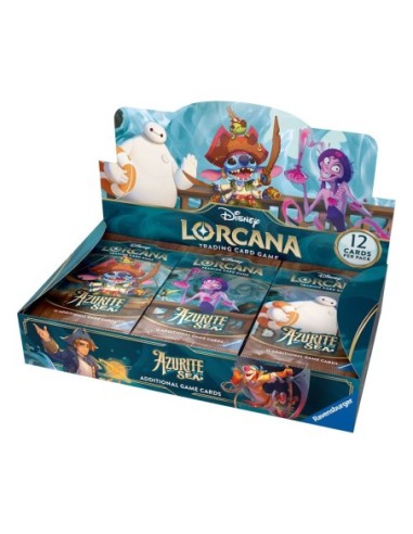 Disney Lorcana TCG Azurite Sea Booster Display (24) *English Edition*