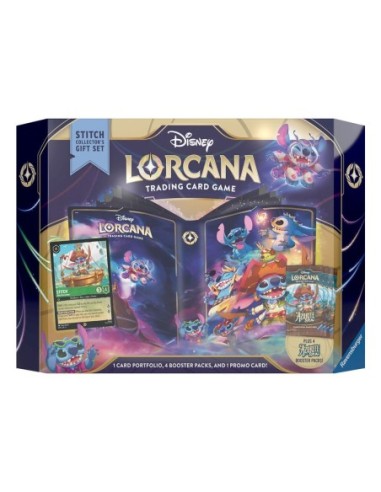 Disney Lorcana TCG Azurite Sea Gift Set Stitch  *English Edition*