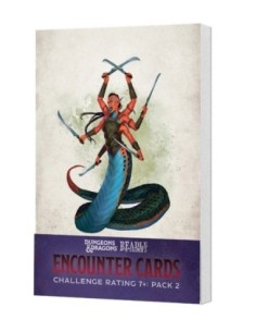 Dungeons & Dragons RPG Encounter Cards Challenge Rating 7+: Pack 2 *english*