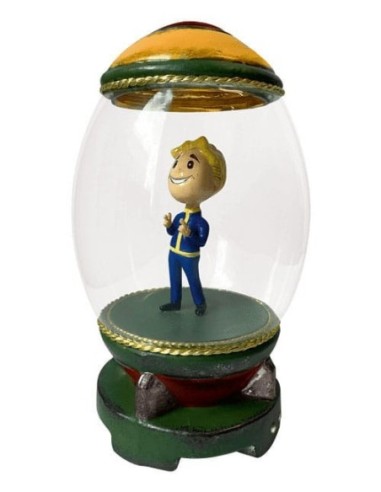 Fallout Blown Glass Adornment Series Statue Nuke Vault Boy 17 cm