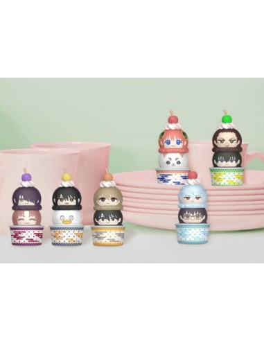 Gintama Tsumichen Stack up & Change Trading Figure 6-Pack 8 cm (with gift)