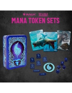 Magic the Gathering Dice and Token Pack Blue Mana  Beadle & Grimm´s