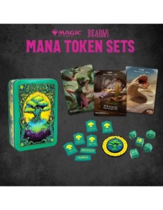 Magic the Gathering Dice and Token Pack Green Mana