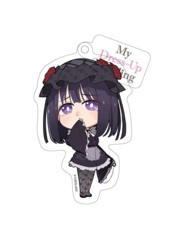 My Dress-Up Darling Acrylic Keychain Marin Shizuku Cosplay Chibi Style 8 cm