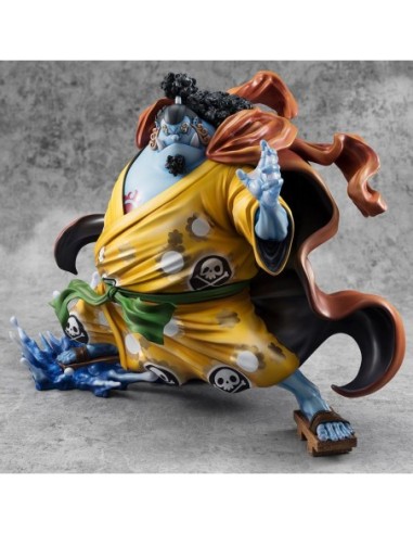 One Piece Portrait Of Pirates SA-MAXIMUM PVC Statue Knight of the Sea Jinbe Limited Reprint 25 cm  Megahouse