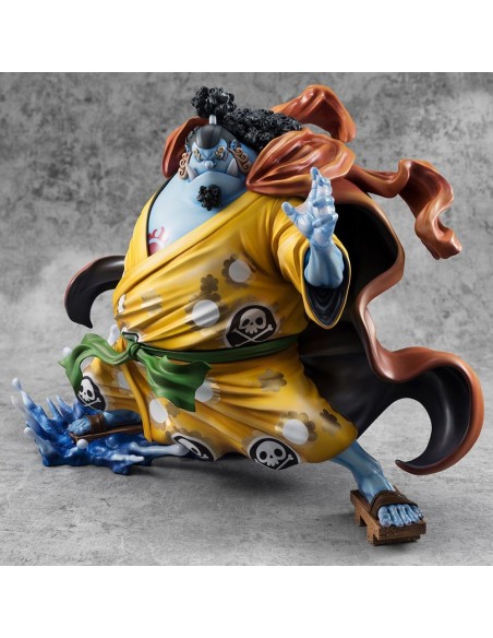 One Piece Portrait Of Pirates SA-MAXIMUM PVC Statue Knight of the Sea Jinbe Limited Reprint 25 cm  Megahouse