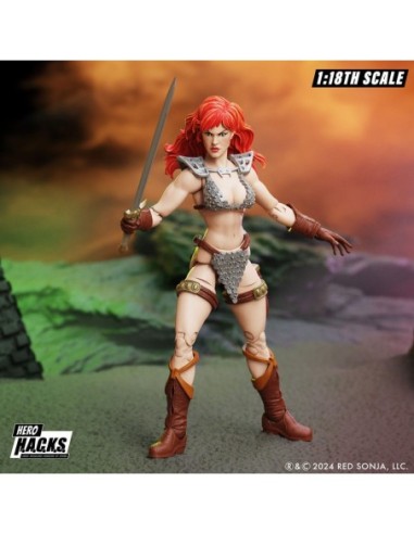 Red Sonja Hero H.A.C.K.S. Action Figure Red Sonja