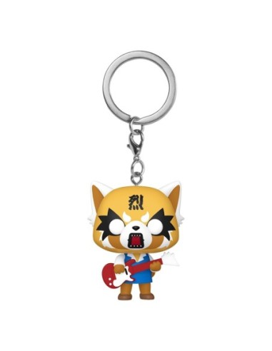 Sanrio POP! Vinyl Keychains 4 cm Aggretsuko w/Guitar Display (12)