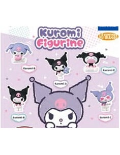 Sanrio Twinchees Mini Figures Kuromi 5 cm Display (24)