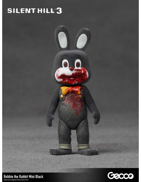 Silent Hill 3 Mini Action Figure Robbie the Rabbit Mini Black Version 10 cm