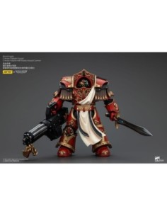 Warhammer The Horus Heresy A F 1/18 Blood Angels Crimson Paladins Squad Crimson Paladin with Iliastus Assault Cannon 14 cm