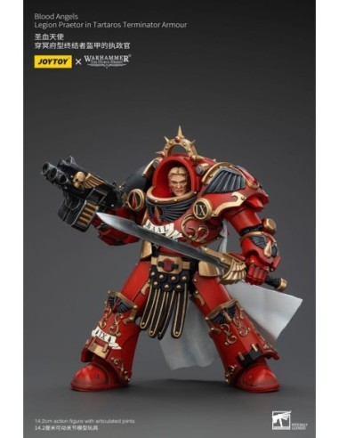 Warhammer The Horus Heresy A F 1/18 Blood Angels Legion Praetor in Tartaros Terminator Armour 14 cm