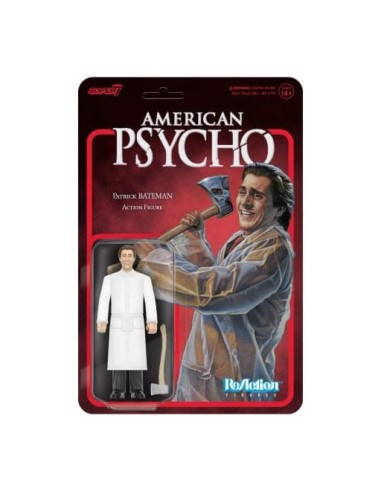 American Psycho (2000) ReAction Action Figure Wave 01 Patrick Bateman (Raincoat) 10 cm  Super7