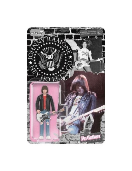 Johnny Ramone ReAction Action Figure Wave 01 Johnny Ramone 10 cm