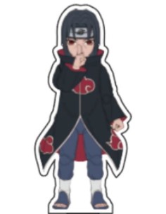 Naruto Plastic Model Kit Itachi Uchiha 12 cm