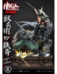 Ninja Scroll Ultimate Premium Masterline Series Statue 1/4 Jubei Versus Tessai 101 cm  Prime 1 Studio