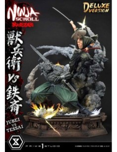 Ninja Scroll Ultimate Premium Masterline Series Statue 1/4 Jubei Versus Tessai Deluxe Bonus Version 101 cm  Prime 1 Studio