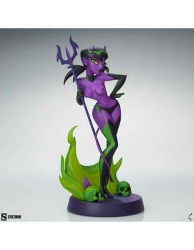 Original Artist Series Statue Devil Girl (Purple and Green Variant) 30 cm  Sideshow Collectibles