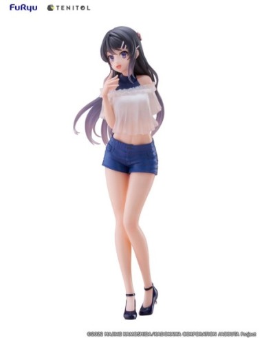 Rascal Does Not Dream of Bunny Girl Senpai Tenitol PVC Statue Mai Sakurajima 31 cm  FURYU