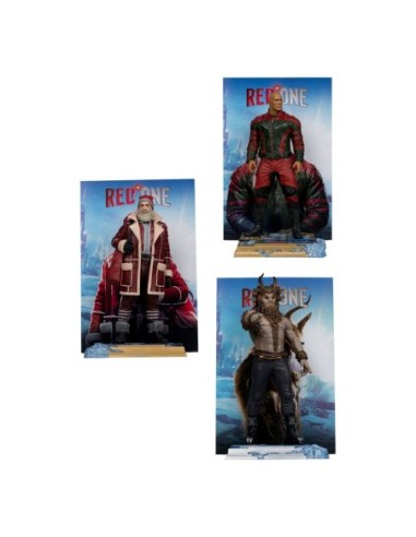 Red One Movie Maniacs PVC Statue Assortment (6)