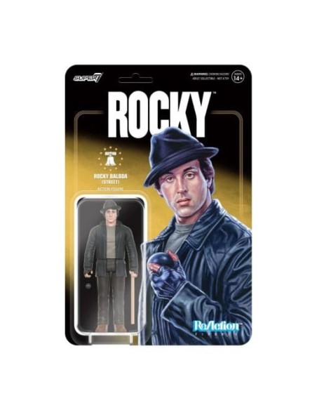 Rocky ReAction Action Figure Wave 03 Rocky Street (Rocky I) 10 cm