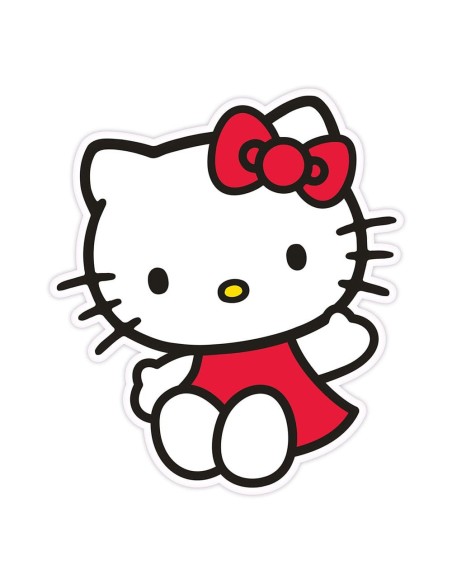 Sanrio Pillow Hello Kitty Red Dress 36 cm  Herding