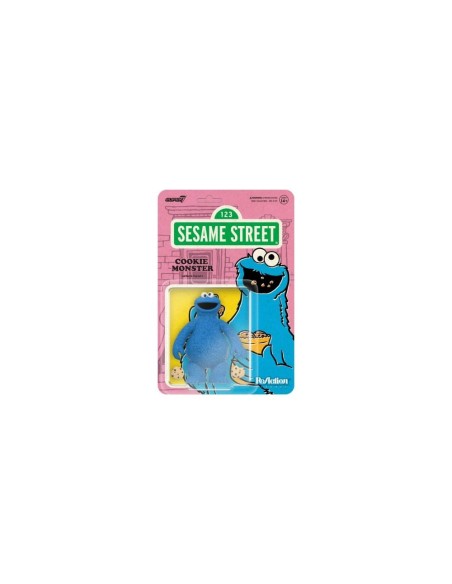 Sesame Street ReAction Action Figure Wave 02 Cookie Monster 10 cm