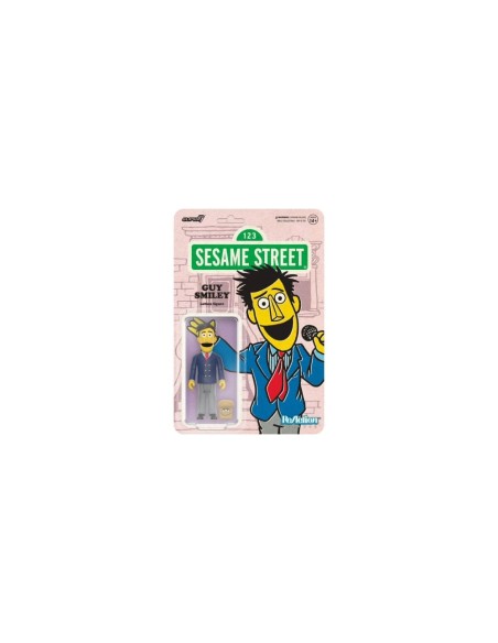 Sesame Street ReAction Action Figure Wave 02 Guy Smiley (With Bread) 10 cm