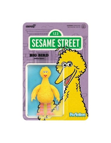 Sesame Street ReAction Action Figure Wave 03 Big Bird 10 cm