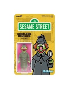 Sesame Street ReAction Action Figure Wave 03 Sherlock Hemlock 10 cm