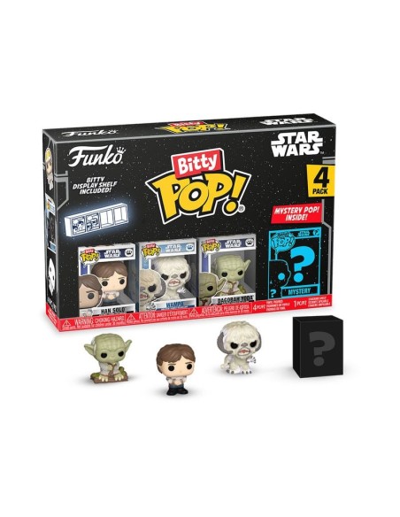 Star Wars Bitty POP! Vinyl Figure 4-Pack Han 2,5 cm