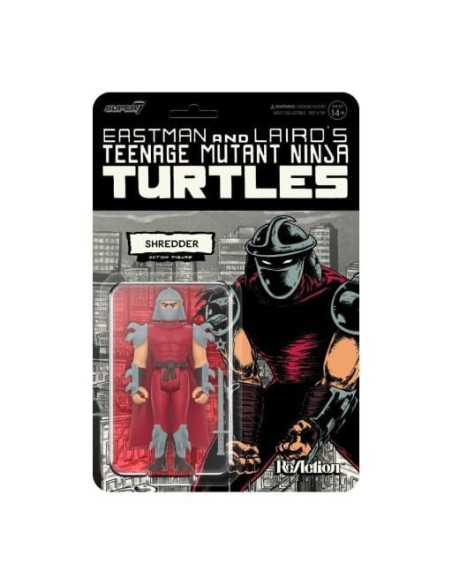 Teenage Mutant Ninja Turtles ReAction Action Figure Wave 11 Shredder (Comic Color) 10 cm