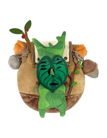 The Legend of Zelda: Tears of the Kingdom Plush Figure ZP04 Korok with Backpack Brown 17 cm