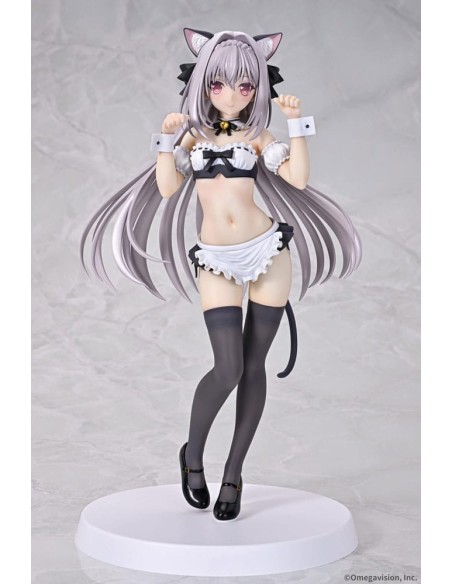 Tsuki ni Yorisou Otome no Sahou PVC Statue 1/6 Luna Sakurakouji Cat Maid Ver. 26 cm