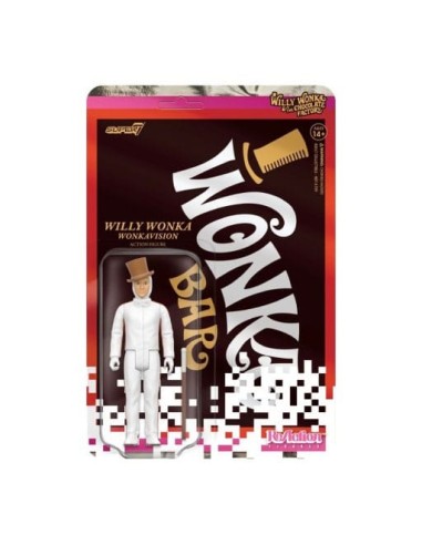 Willy Wonka and the Chocolate Factory (1971) ReAction Action Figure Wave 03 Willy Wonka (White Suit) 10 cm