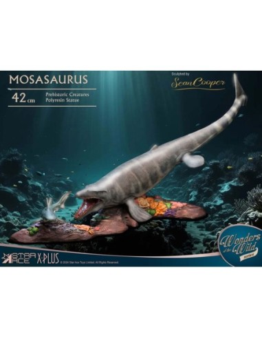 Wonders of the Wild Statue Mosasaurus (DX) 42 cm  Star Ace Toys