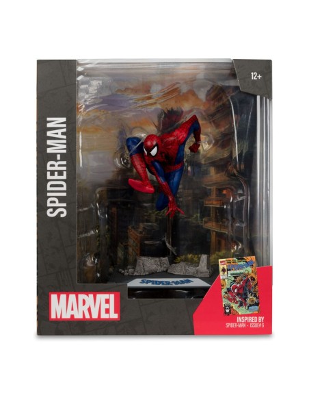 Marvel PVC Statue 1/10 Spider-Man 9 cm  McFarlane Toys