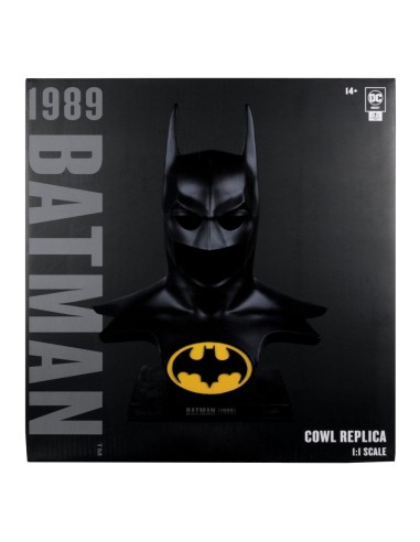 Batman 1989 DC Direct Replica 1/1 Batman Cowl 62 cm