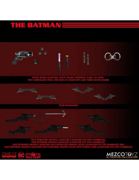 The Batman Pattinson One:12 Scale 1/12  17 cm