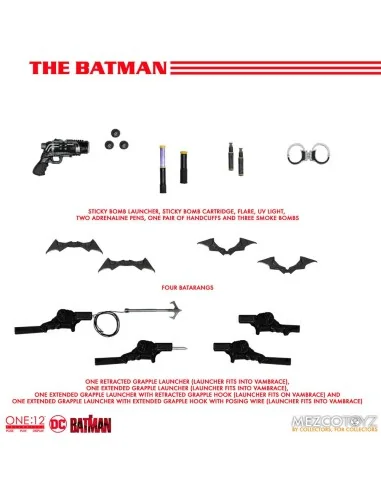 The Batman Pattinson One:12 Scale 1/12  17 cm