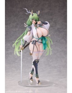 Original Character PVC Statue 1/6 Dokuganryu-chan Illustrated by Mataro Deluxe Edition 30 cm