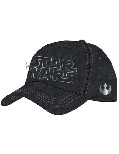 Star Wars Curved Bill Cap Silver Logo